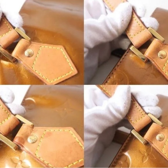 Authentic Louis Vuitton Vernis Houston Shoulder Bag  made in France 🇫🇷 - Picture 11 of 16